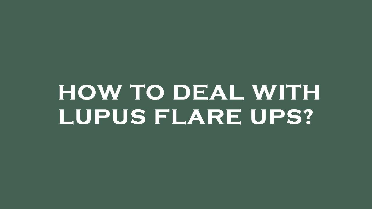 The Shocking Secret: Could Your Food Be Fueling Lupus Flares?