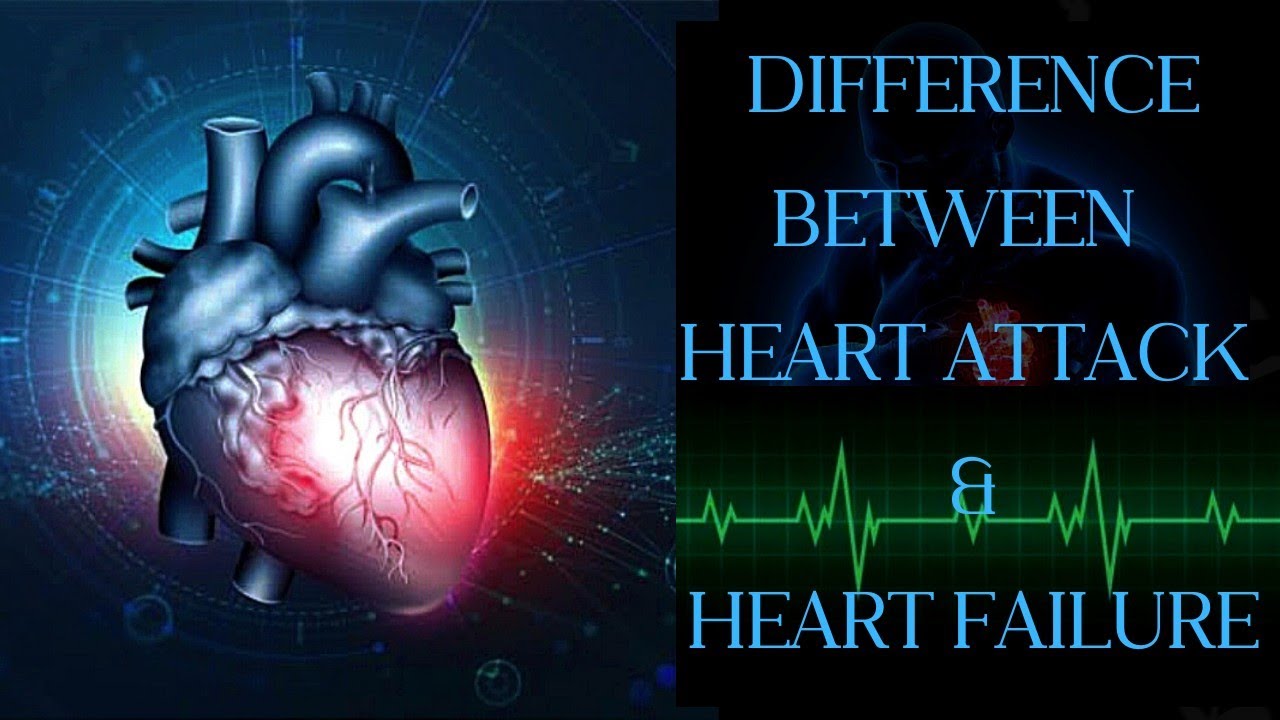 Heart Attack vs Heart Failure — the Differences You Must Know
